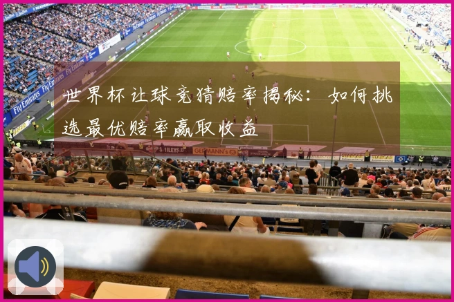 世界杯让球竞猜赔率揭秘：如何挑选最优赔率赢取收益